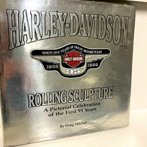 HARLEY-DAVIDSON Rolling Sculpture 95th Anniversary Hardcover Book Doug Mitchel